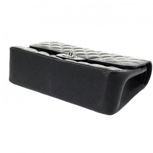 CHANEL Matrasse W flap ChainShoulder 11.8" Black/Noir - Picture 5 of 12